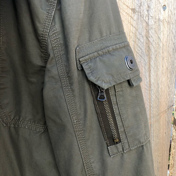 Levi’s | RARE Army Style Double Breasted Parka M - Picture 4 of 8